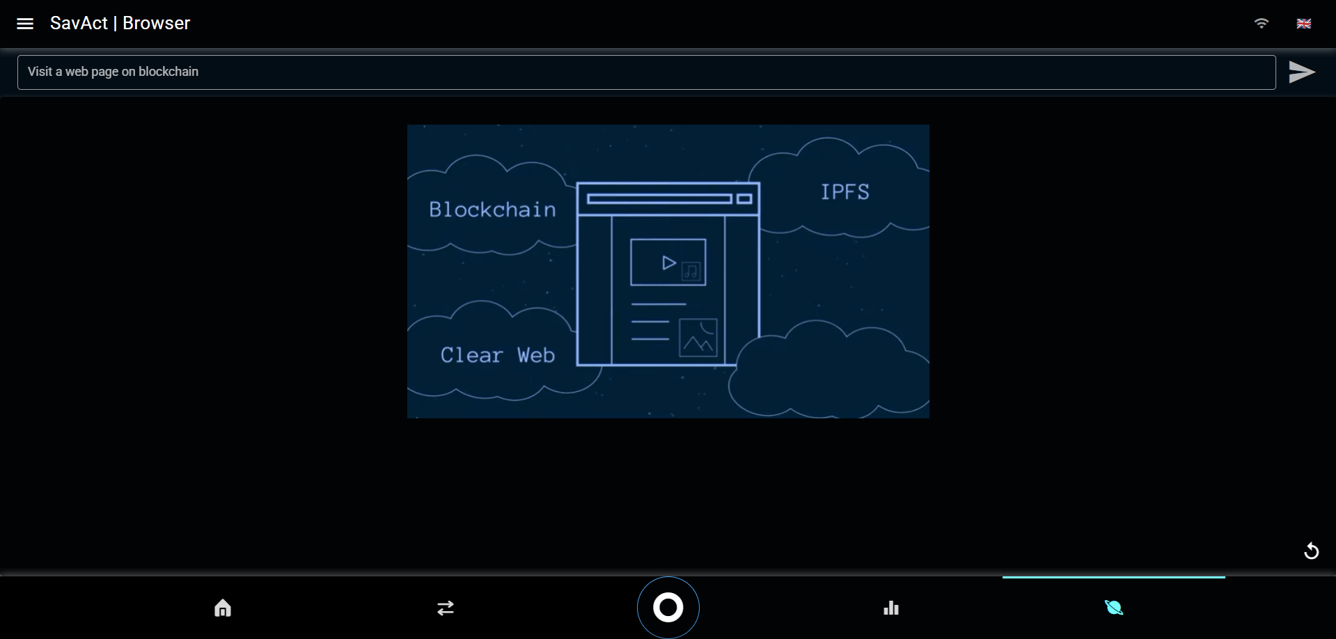Browser für dezentrale Websites